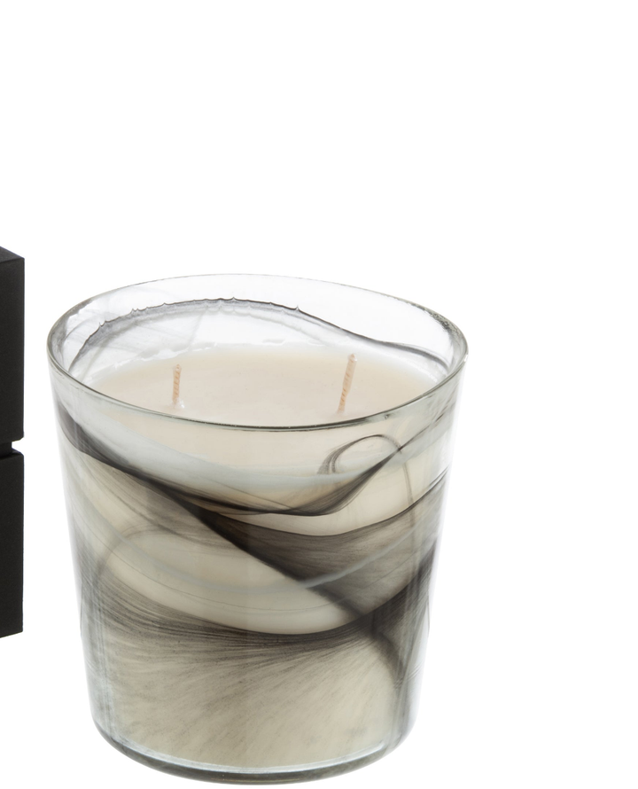 Noa Black Scented Candle, Small-Scented Candles-LNH Edit