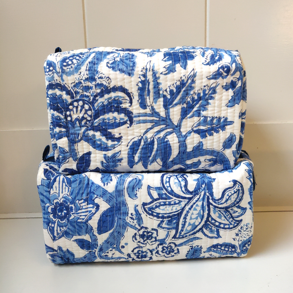 Hannah Cosmetic Bag- Set of 2-Wash Bags-LNH Edit