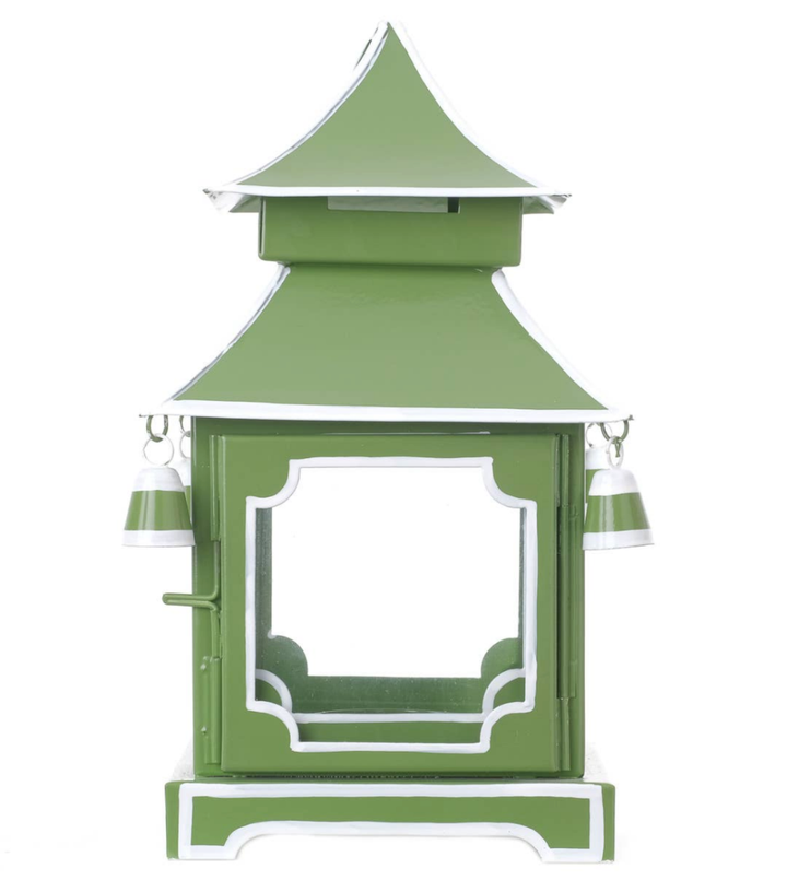 Moss Green and White Pagoda Hurricane-Pagodas-LNH Edit