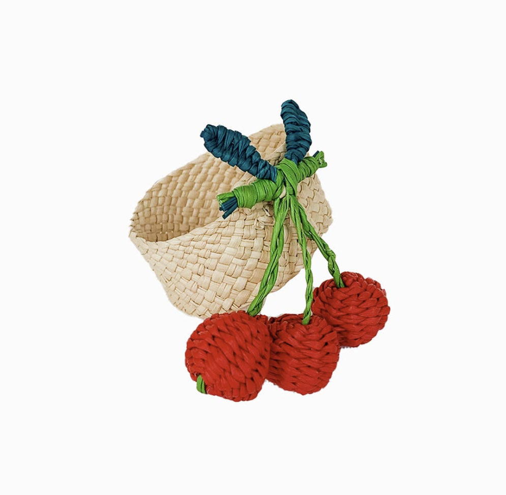 Cherry hand woven Napkin Rings, Sold individually-Napkin Rings-LNH Edit