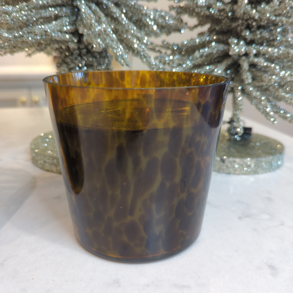 Noa Brown Scented Candle, Small-Scented Candles-LNH Edit