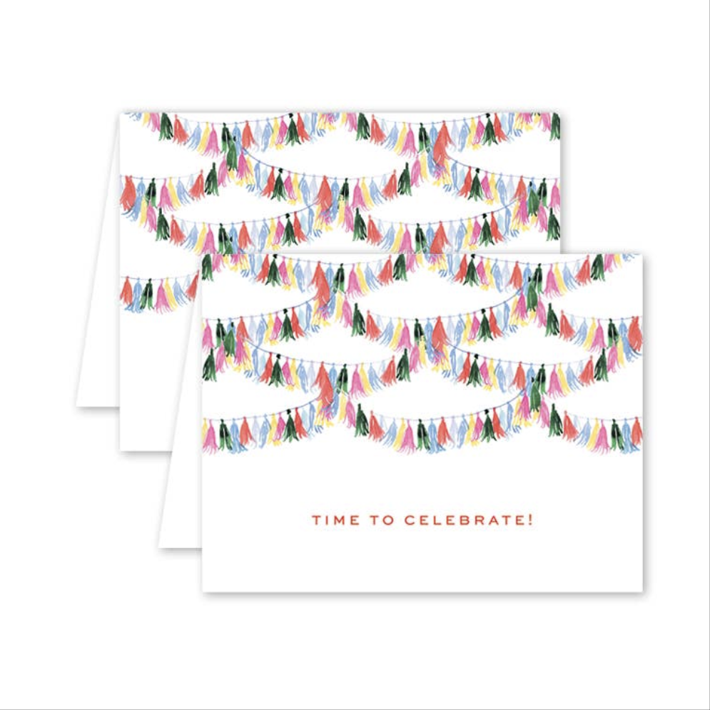 Party Garland Card-Greeting Cards-LNH Edit