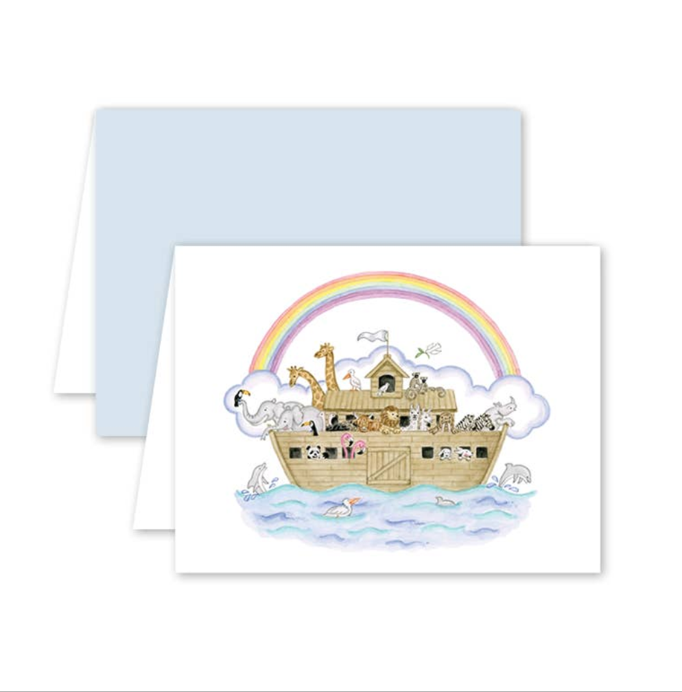 Noah's Ark Card-Greeting Cards-LNH Edit