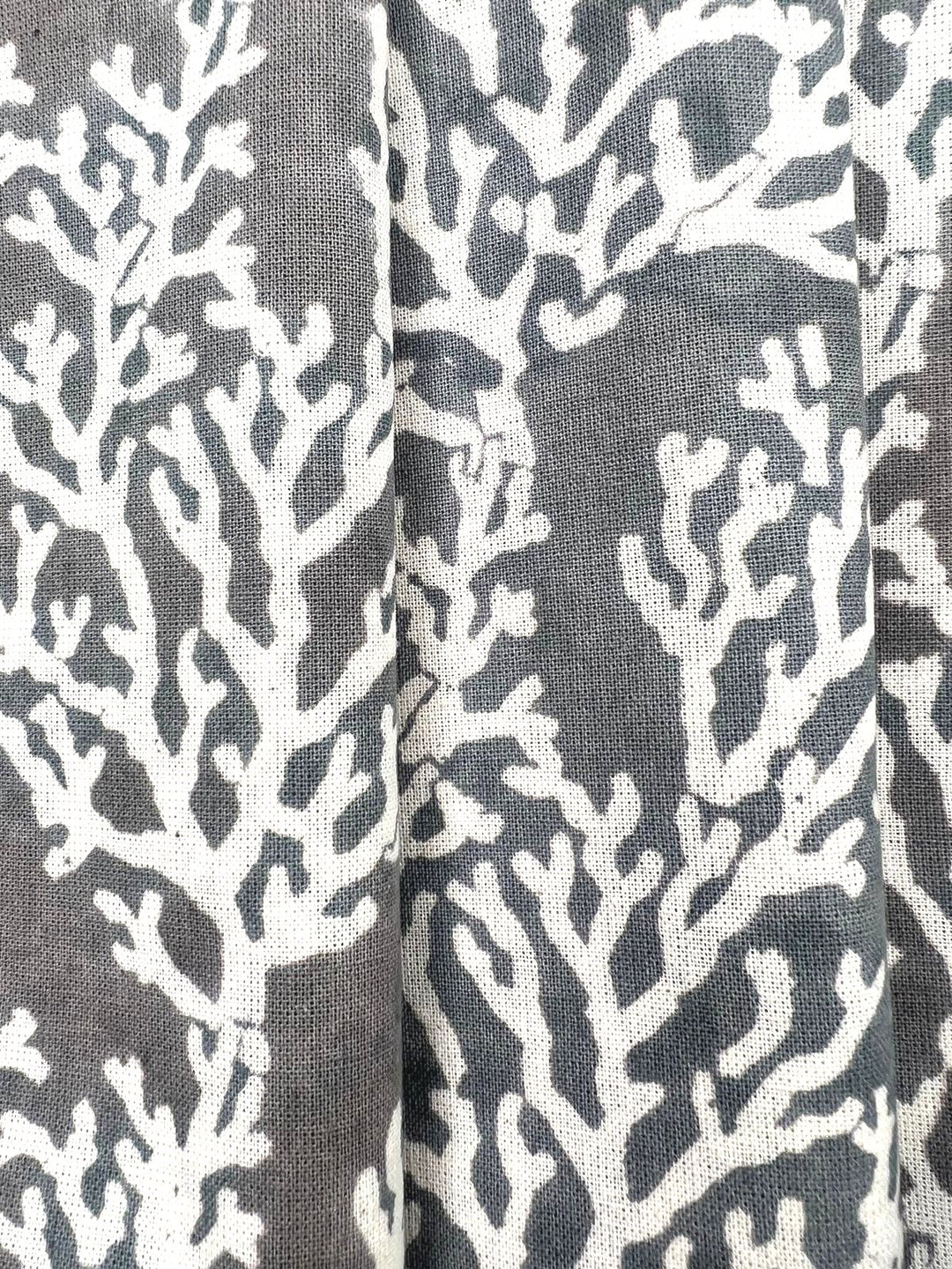 Coral Grey Napkin, Set of 4-Napkins-LNH Edit