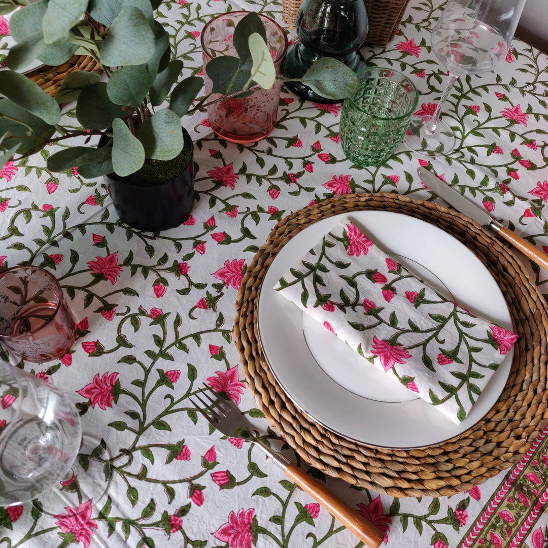 Abigail Rectangular Tablecloth-Tablecloths-LNH Edit