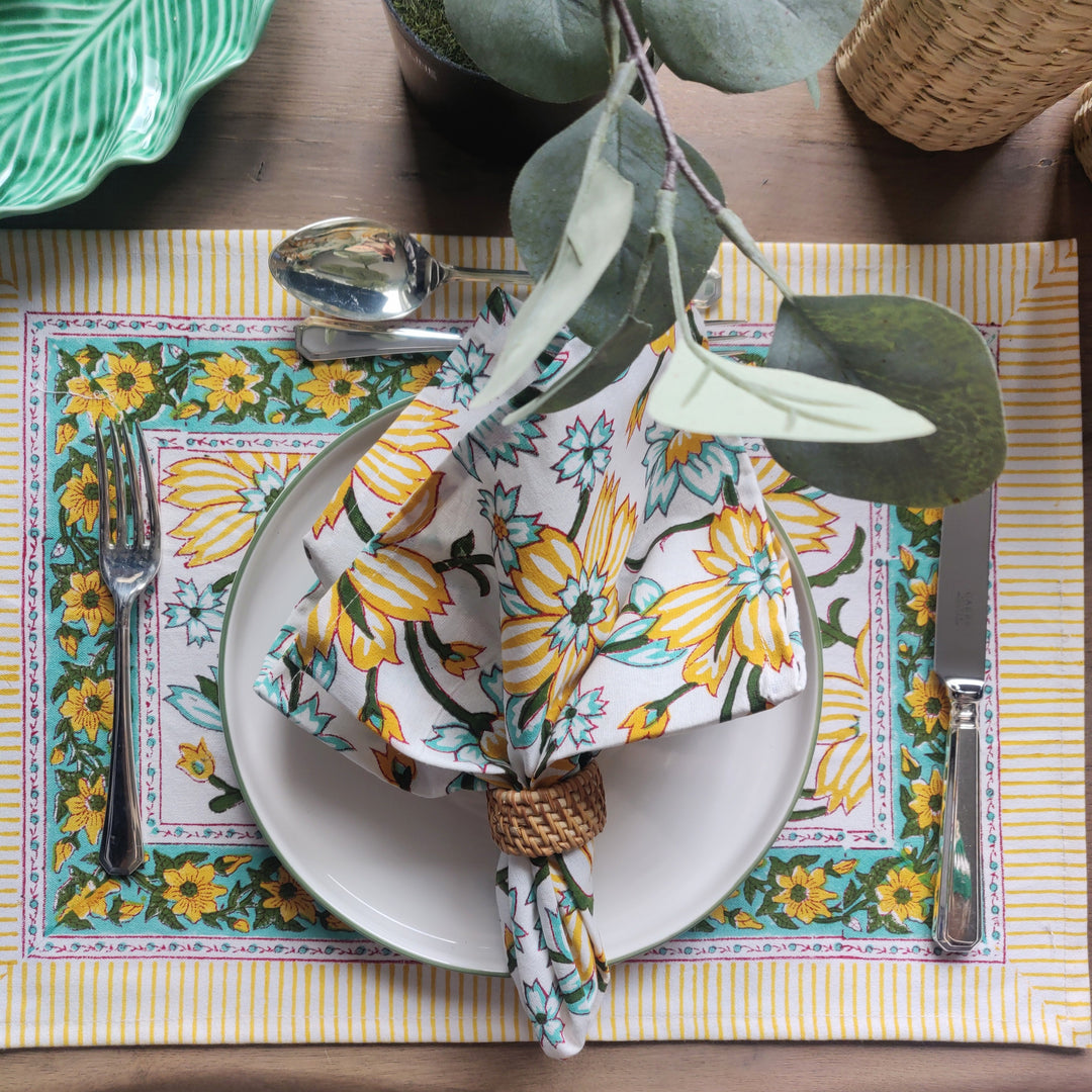Emma Placemats, Set of 2-Placemats-LNH Edit