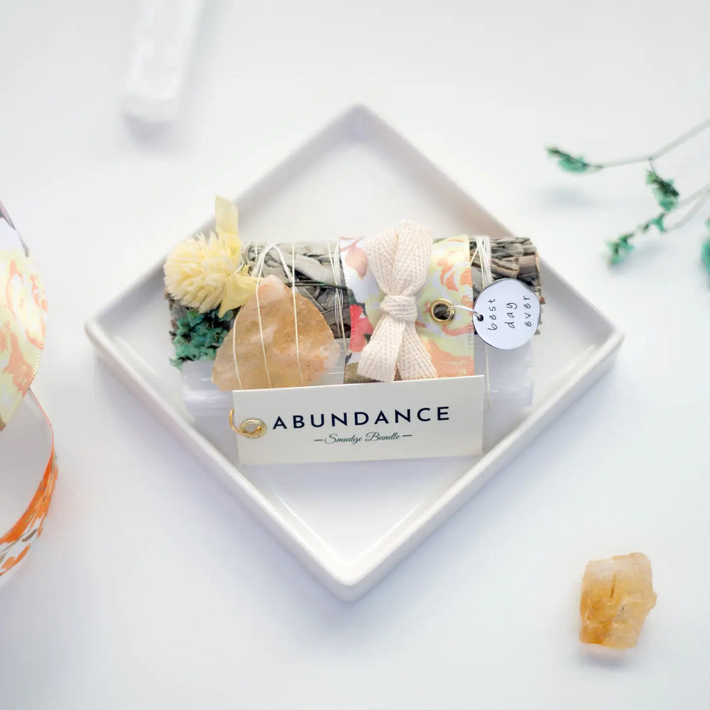 Abundance, Smudge Bundle-Crystals-LNH Edit
